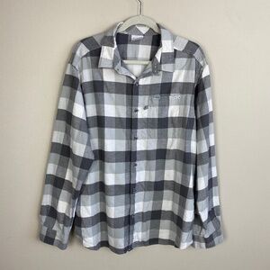 Columbia PFG Plaid Flannel Shirt - Size Large